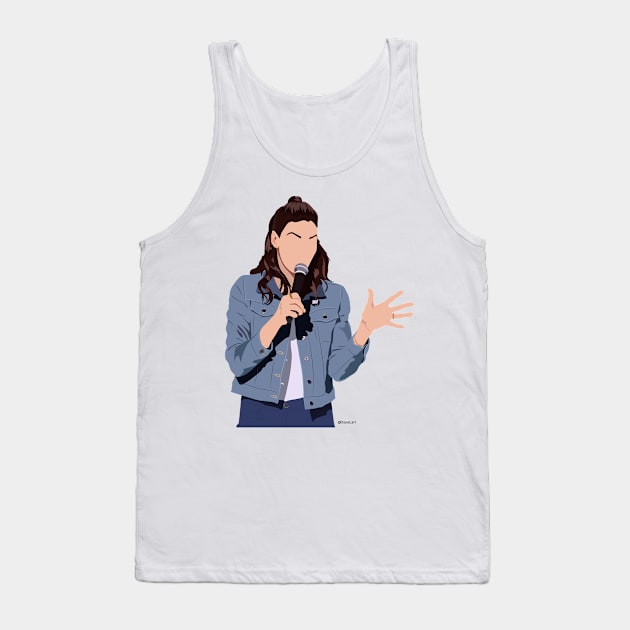 Whitney Cummings Tank Top by itsaulart